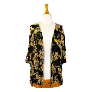 O'Neill Floral Short Sleeve Kimono